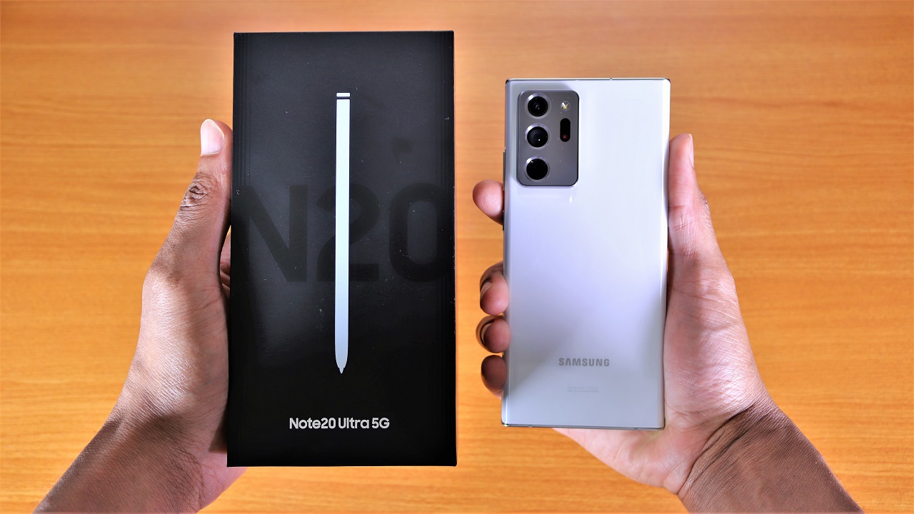 Watch Samsung Galaxy Note 20 Ultra Unboxing & Setup on Amazon Live
